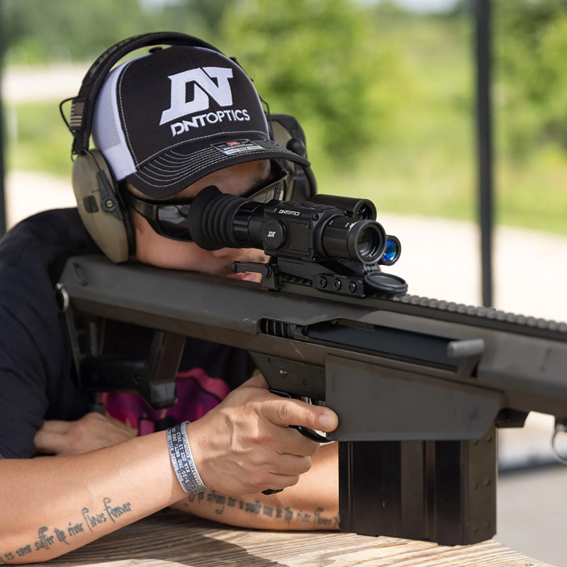 DNT ZULUS HD 3-12X V2 LRF Digital Night Vision Rifle Scope