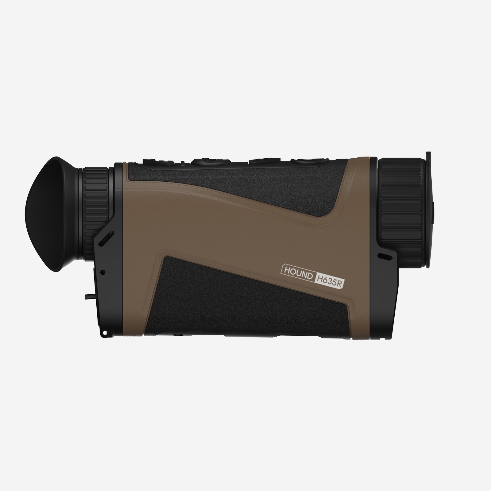 DNT Optics HOUND H635R Ballistic Thermal Monocular | 640x512 Sensor | 1200-Yard LRF & Ballistic Calculator | AI Super Resolution | IP67 Waterproof | 3-Year Warranty