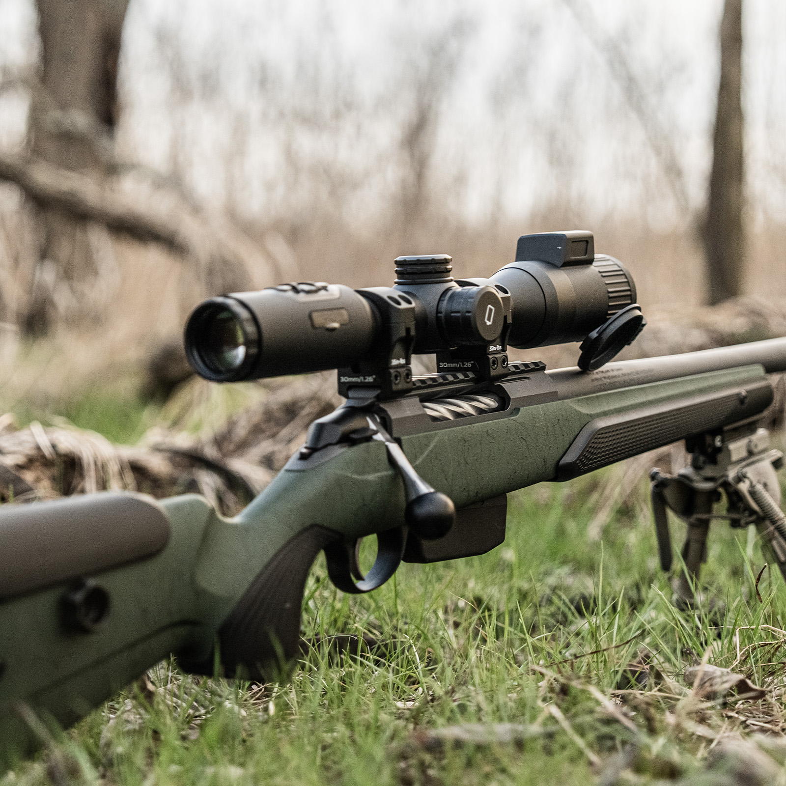 DNT ZULUS 4K Tube-Style Digital Day/Night Vision Scope for Hunting & Shooting – 4K Sony Sensor Integrated LRF & Ballistic Calculator 3-24x Zoom